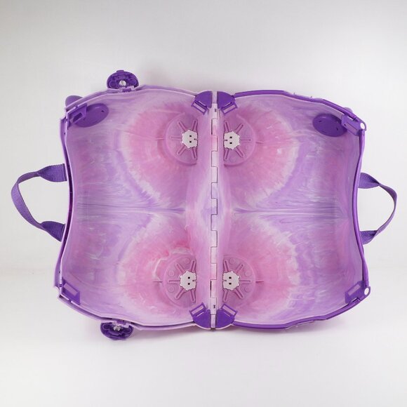 Trunki Kids' Ride On Suitcase Swirl Tie Dye Purple Pink Travel Case Luggage - Picture 10 of 12